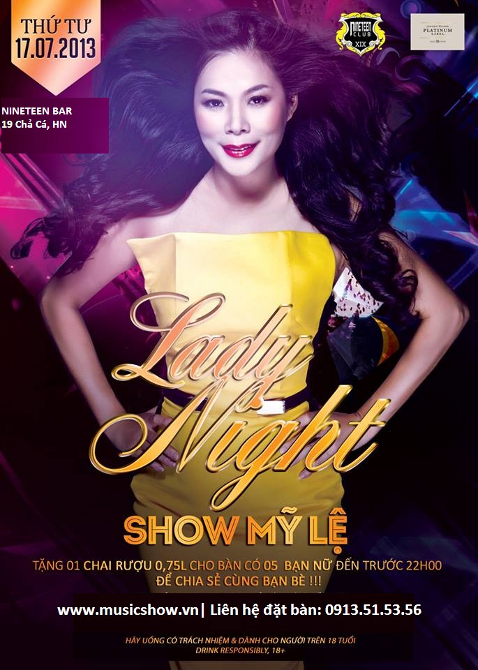 Lady Night- Show Mỹ Lệ