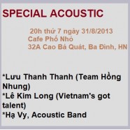 SPECIAL ACOUSTIC