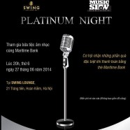 PLATINUM NIGHT tại Swing Lounge