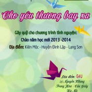 CHO YÊU THƯƠNG BAY XA