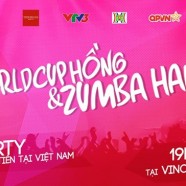 ĐẠI TIỆC NHẢY ZUMBA LỚN NHẤT ĐẦU TIÊN TẠI VIỆT NAM – WORLD CUP HỒNG 2014