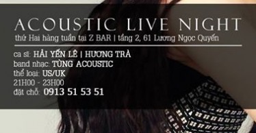 Z-Bar thứ 2 hàng tuần