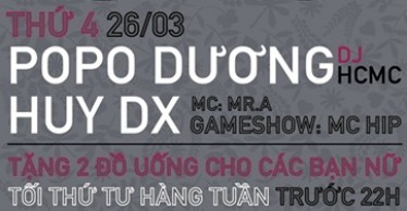 LADIES NIGHT - DJ DƯƠNG POPO & DJ HUY DX