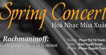 Hòa nhạc mùa xuân của nhóm Sông Hồng