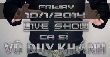 LIVESHOW VŨ DUY KHÁNH