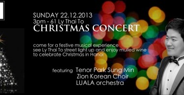 CHRISTMAX CONCERT  với Park Sung Min