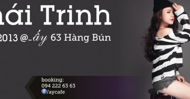 Thái Trinh show tại Ấy Cafe
