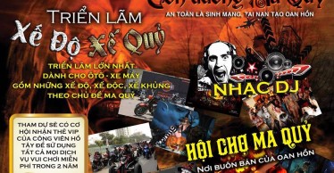 Halloween 2014 Hồ Tây: “Xế quỷ, chợ ma và con đường ma quỷ”