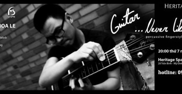 Đêm Guitar dòng Percussive Fingerstyle