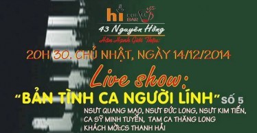 Hi bar coffee bản tình ca người lính số 5