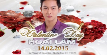 Valentine cùng Hoài Lâm tại phòng trà Đồng Dao