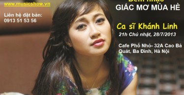 Đêm nhạc GIẤC MƠ MÙA HÈ - Khánh Linh