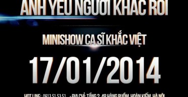 MINISHOW KHẮC VIỆT