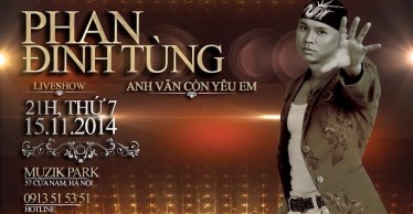 Liveshow Phan Đinh Tùng - Anh vẫn còn yêu em tại Muzik Park