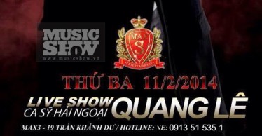LIVESHOW QUANG LÊ