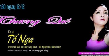 Minishow Thương Quê - Tố Nga tại Hi Bar Coffee