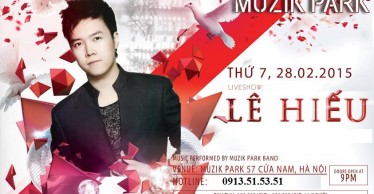 Liveshow Lê Hiếu tại Muzik Park