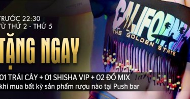 Ưu đãi tại PUSH BAR
