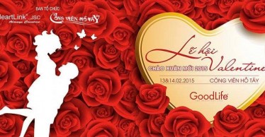 Valentine 2015 - lễ hội tình yêu tại công viên nước