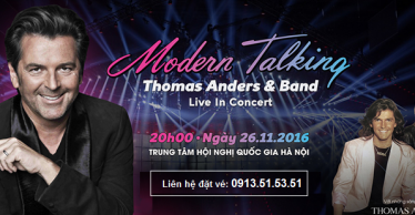 Liveshow Modern Talking tại Hà Nội 26-11