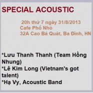 SPECIAL ACOUSTIC